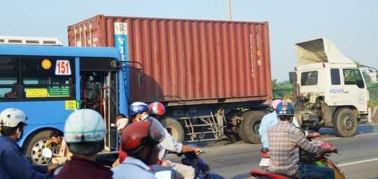 Hiện trường vụ tai nạn