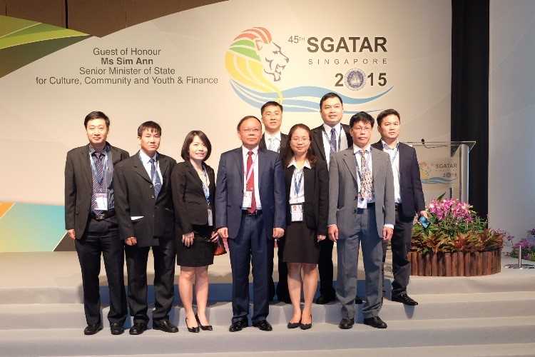 Đoàn Việt Nam tham dự Sgatar 45