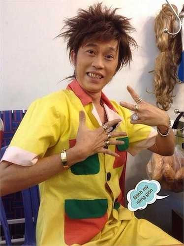 Nam danh hài cũng có những kiểu tóc 'bá đạo'.