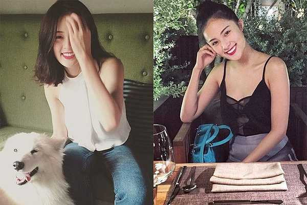 Ngoài những phong cách chững chạc ấy, Hạ Vi còn biết biến hóa hình ảnh của mình thành một cô nàng cá tính, năng động phù hợp với lứa tuổi.