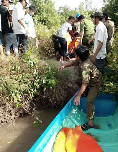 Vụ tai nạn khiến 2 người tử vong, 7 người bị thương (Ảnh: Phúc Hưng)