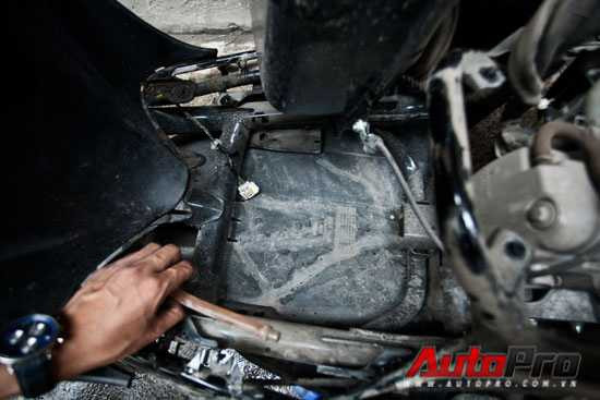 Lỗi bình xăng của xe Honda LEAD - Ảnh: Autopro