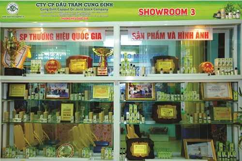 Thương hiệu dầu tràm Cung Đình đã phát triển rộng khắp với hệ thống đại lý trên cả nước, và gần đây nhất chi nhánh thứ 3 đã được khai trương tại quận Tân Phú (TP.HCM).