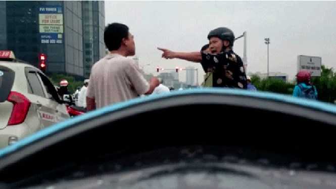 Một vụ đụng độ sau va chạm khi tham gia giao thông (Ảnh minh họa: Nam Anh)