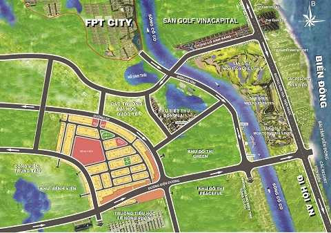 Sentosa City sở hữu vị trí “vàng” khi nằm gần đường bờ biển đẹp nhất cả nước.