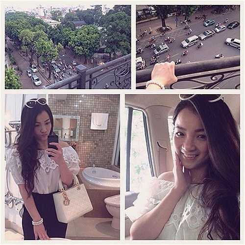 Một điều ít ai biết rằng gia đình cô rất giàu có.