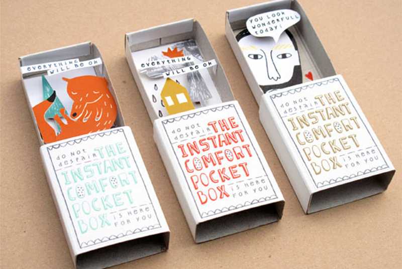 Lời nhắn nhủ dễ thương từ những hộp diêm