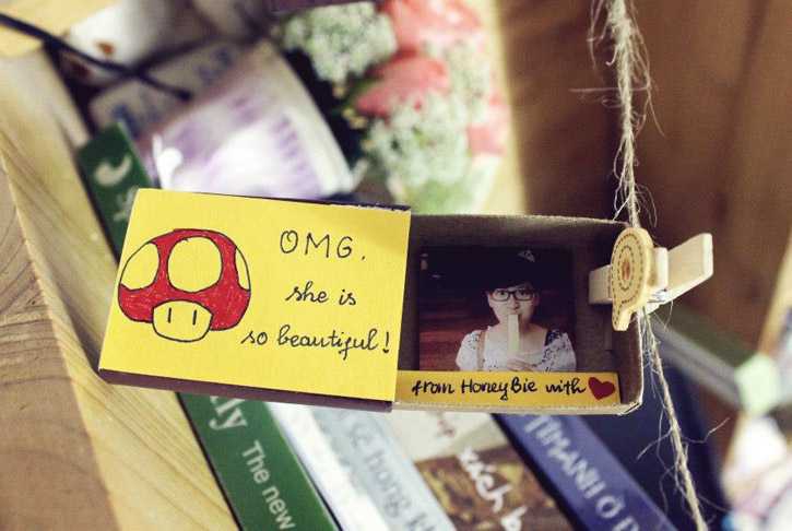 Lời nhắn nhủ dễ thương từ những hộp diêm