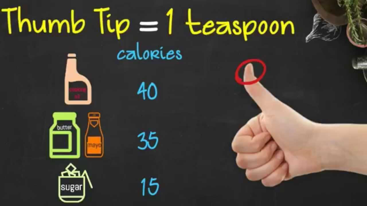 Cân đo khẩu phần cho nàng giảm cân chỉ bằng... tay