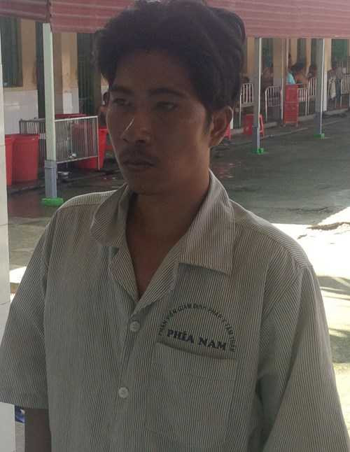 Bệnh nhân Võ Văn Út tường thuật lại khá chi tiết về hành động bỏ trốn - Ảnh: Lê Lâm