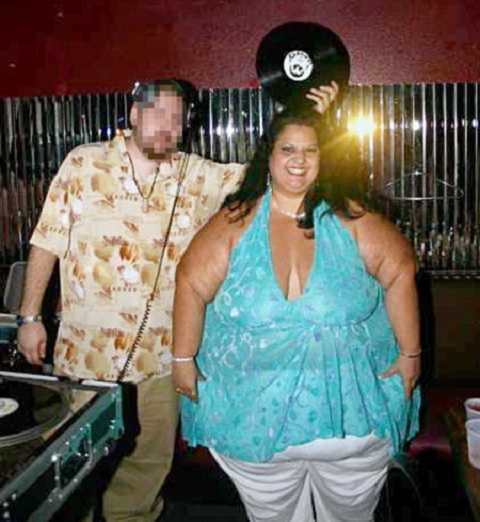 Patty Sanchez và người bạn trai đã vỗ béo cô