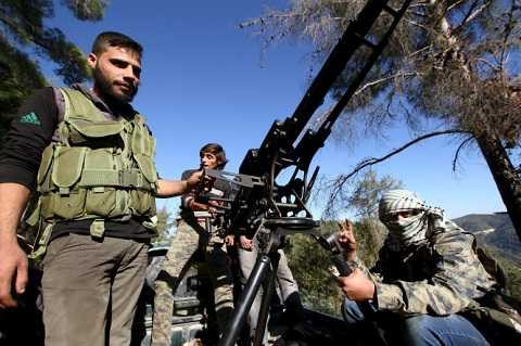 Quân nổi dậy Turkmen hoạt động gần biên giới Syria - Thổ Nhĩ Kỳ