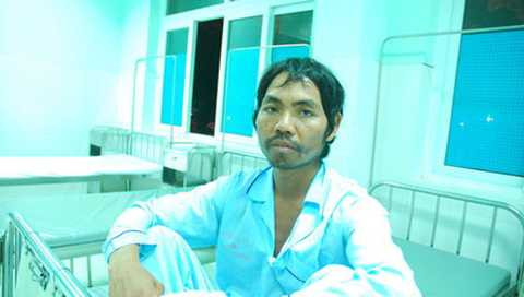 Anh Rơ Chăm Hin – một trong chín người thoát chết sau vụ tan nạn - Ảnh: T.B.D Anh Rơ Chăm Hin – một trong chín người thoát chết sau vụ tan nạn - Ảnh: T.B.D