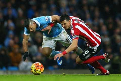 Aguero không thể hiện được gì cho đến lúc rời sân