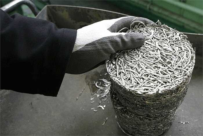 Ngoài vàng, cơ sở này còn tinh luyện những kim loại quý như bạc và platinum. 