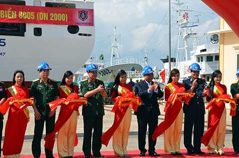 Hạ thủy, tàu Cảnh sát biển, hiện đại nhất, Việt Nam, Đà Nẵng