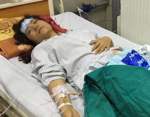 Anh Vũ Viết A. đã được xuất viện nhờ được cấp cứu kịp thời.