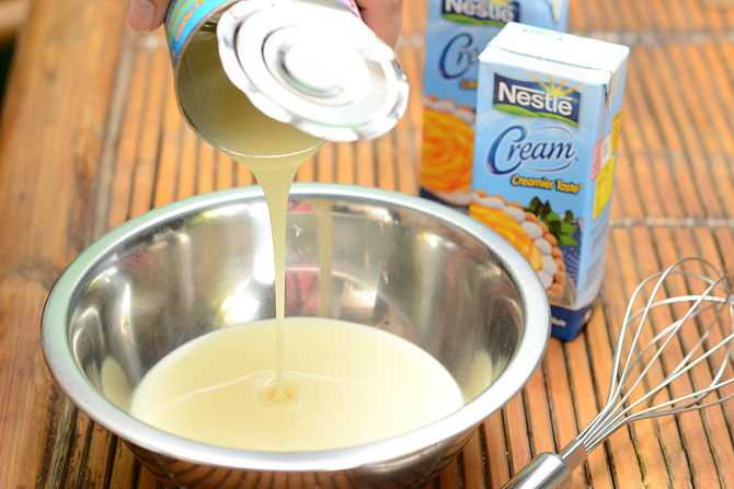 Làm bánh xoài lạnh không cần lò nướng 'dễ như ăn cháo'