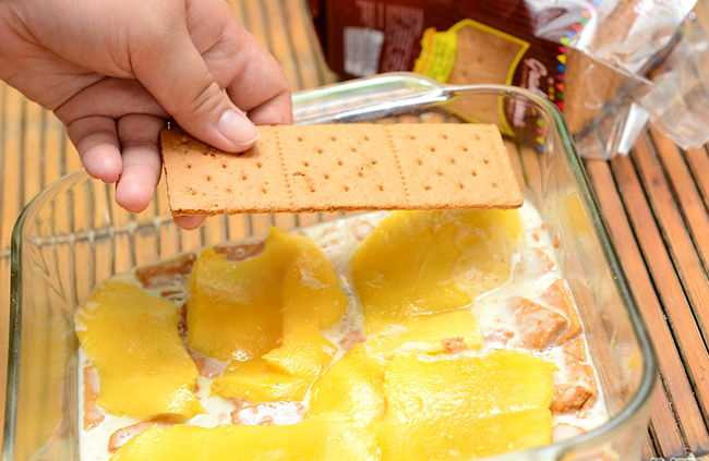 Làm bánh xoài lạnh không cần lò nướng 'dễ như ăn cháo'