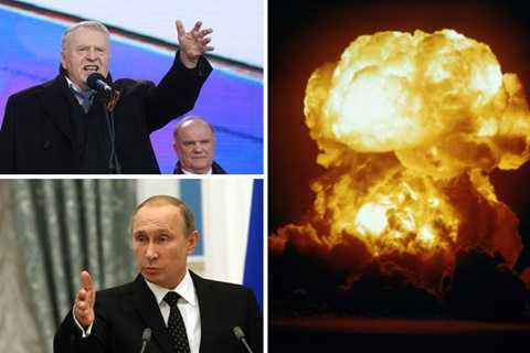 Chính trị gia Nga Vladimir Zhirinovsky kêu gọi Tổng thống Putin dùng vũ khí hạt nhân đối phó Thổ Nhĩ Kỳ - Ảnh: Daily Star Chính trị gia Nga Vladimir Zhirinovsky kêu gọi Tổng thống Putin dùng vũ khí hạt nhân đối phó Thổ Nhĩ Kỳ - Ảnh: Daily Star
