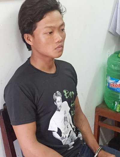 Thanh bị bắt sau 3 giờ gây án. Ảnh: A.X Thanh bị bắt sau 3 giờ gây án. Ảnh: A.X