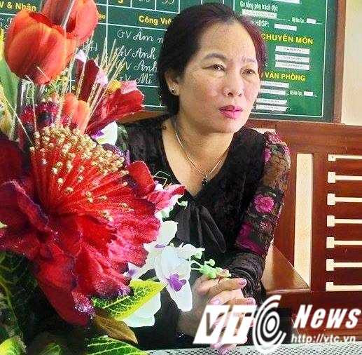 Bà Nguyễn Thị Thanh Loan xác nhận sự việc với phóng viên.