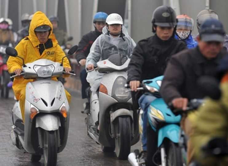 Không khí lạnh tràn về gây mưa (Ảnh minh hoạ)