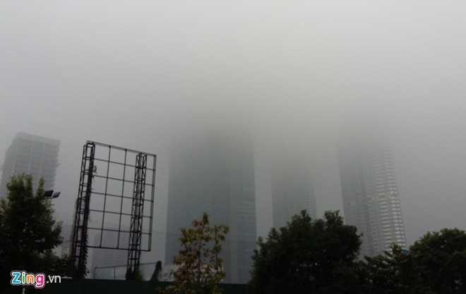 Chỉ có thể quan sát tòa nhà cao nhất Việt Nam ở khoảng cách dưới 500 m. 