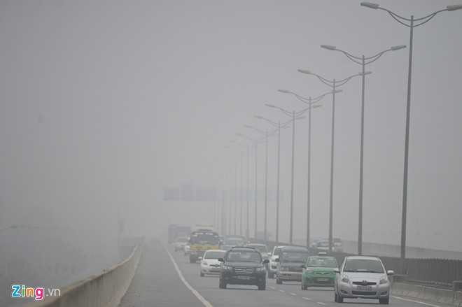 Đường trên cao vành đai 3 đoạn Phạm Hùng.