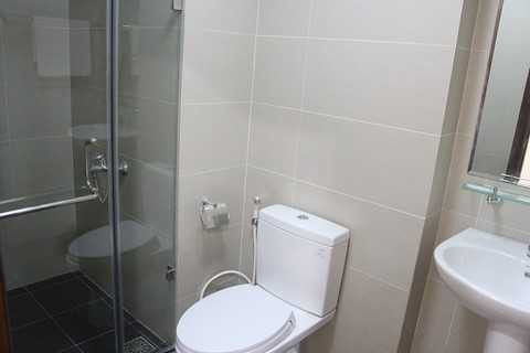 Các căn hộ chỉ trên dưới 1 tỷ đồng nhưng trang thiết bị nội thất đều đến từ các thương hiệu uy tín như Toto.