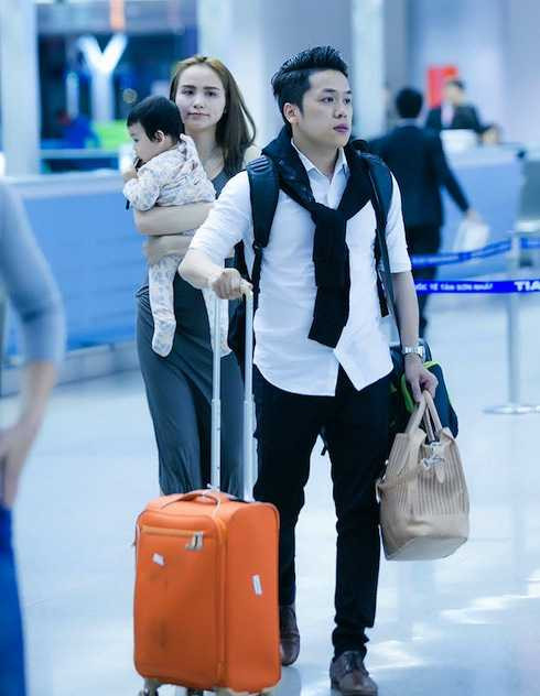 Diễm Hương và Quang Huy đi hưởng tuần trăng mật tại Pháp.