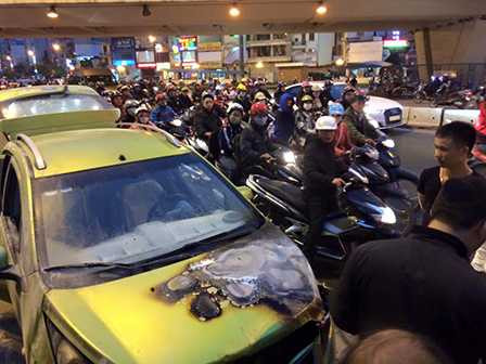 Hiện trường vụ hỏa hoạn Hiện trường vụ hỏa hoạn