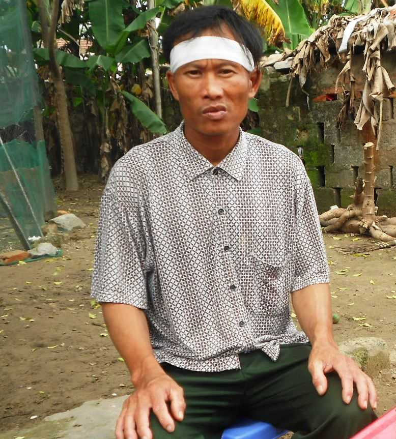 Ông Nguyễn Văn Bảy đã được công an trả về nhà.