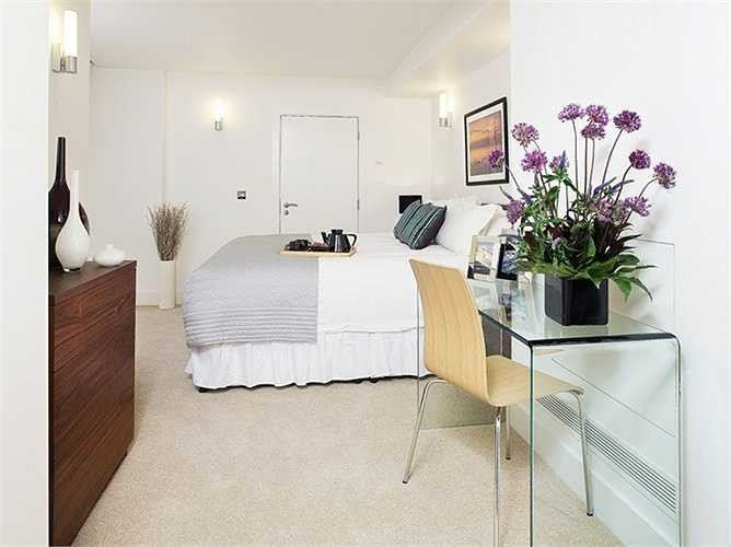 Hệ thống phòng ngủ sang trọng.