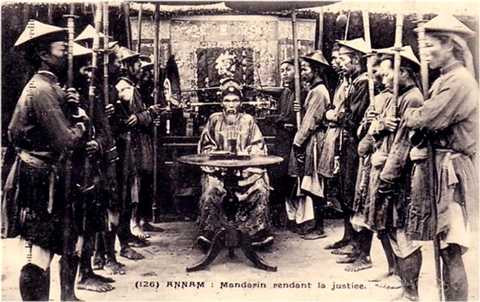 Một vị quan thời nhà Nguyễn. 