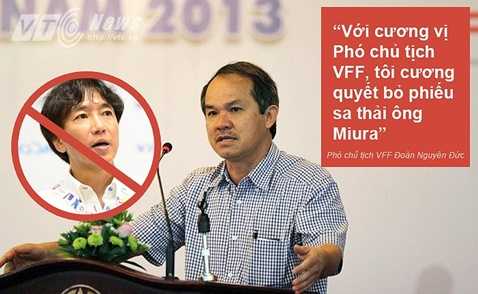 Bầu Đức đòi sa thải HLV Miura: Khổ thân Miura