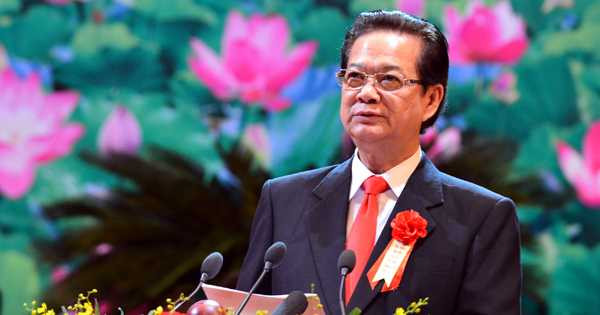 Thủ tướng Nguyễn Tấn Dũng phát biểu khai mạc Đại hội Thi đua yêu nước toàn quốc lần thứ IX