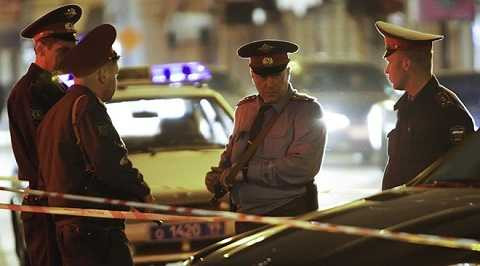 Cảnh sát bảo vệ hiện trường vụ nổ