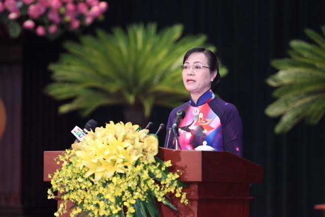 Chủ tịch HĐND TP.HCM Nguyễn Thị Quyết Tâm