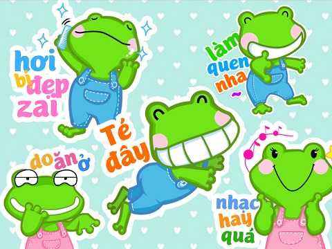 Sticker làm quen ngộ nghĩnh của Mocha