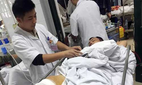 Tình trạng sức khỏe của lái xe Sơn đã tạm ổn định. Tình trạng sức khỏe của lái xe Sơn đã tạm ổn định.