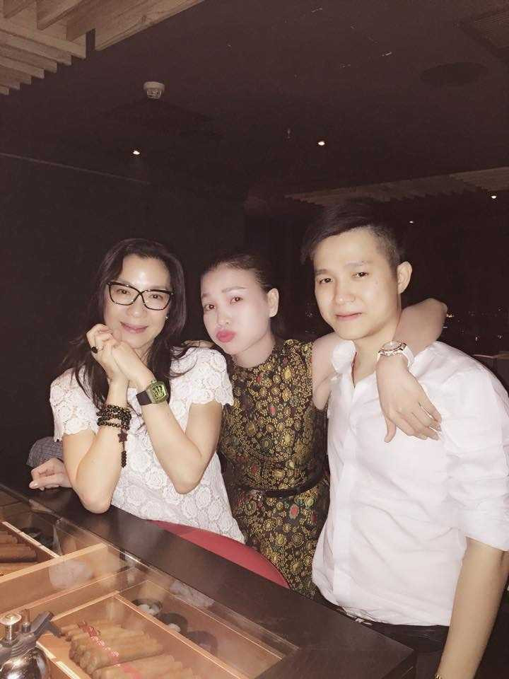 Trà Ngọc Hằng khoe ảnh gặp gỡ ngôi sao "Ngọa hổ tàng long"