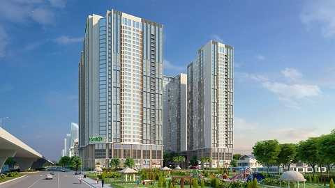 Eco-Green City có mật độ xây dựng thấp, chỉ hơn 25%. Eco-Green City có mật độ xây dựng thấp, chỉ hơn 25%.