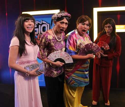 Ngoài ra, bà tám Long Nhật sẽ giả gái trong một tiết mục đặc sắc không thể nhịn cười. 