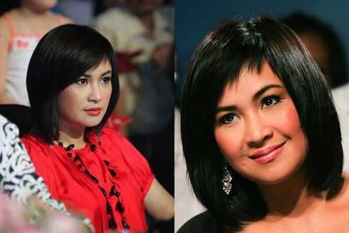 Cận kề tuổi 40, 'bà mẹ ba con' vẫn giữ được làn da căng tràn sức sống.