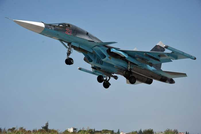 Su-34 của Nga xuất kích đi diệt IS ở Syria