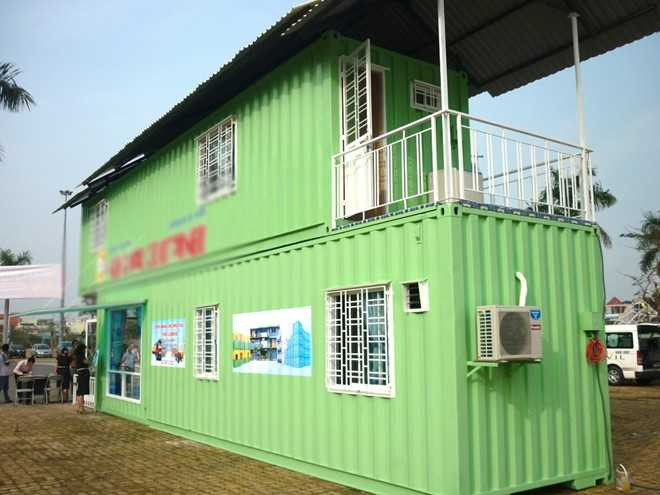 "Phát sốt" với nhà container giá 100 triệu ở Sài Gòn