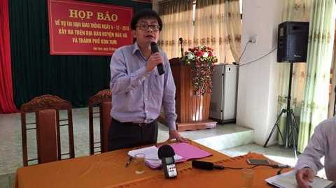 Ông Nguyễn Thế Hải- Chánh VP tỉnh ủy tỉnh Kon Tum