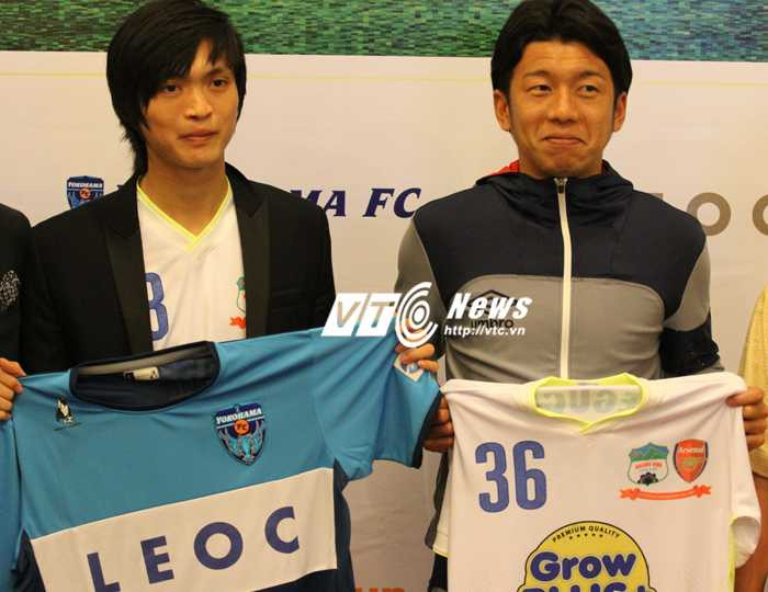 Thương vụ trao đổi Tuấn Anh và Ideguchi chỉ là bước đầu trong dự án hợp tác toàn diện giữa HAGL với Yokohama FC (Ảnh: Hoàng Tùng)