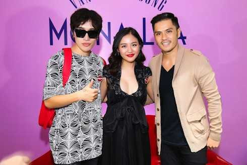 Nhạc sỹ Châu Đăng Khoa và Văn Mai Hương. 